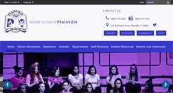 Desktop Screenshot of msp.plainvilleschools.org