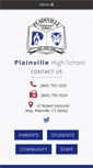 Mobile Screenshot of phs.plainvilleschools.org